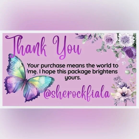 Custom thank you cards 125 - Picture 2 of 2